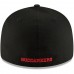 Men's Tampa Bay Buccaneers New Era Black Omaha Throwback Low Profile 59FIFTY Fitted Hat 3184661